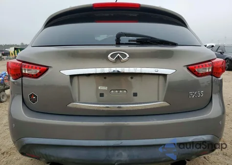 2009 Infiniti Fx35 z USA, uszkodzony, nr VIN JNRAS18UX9M101693